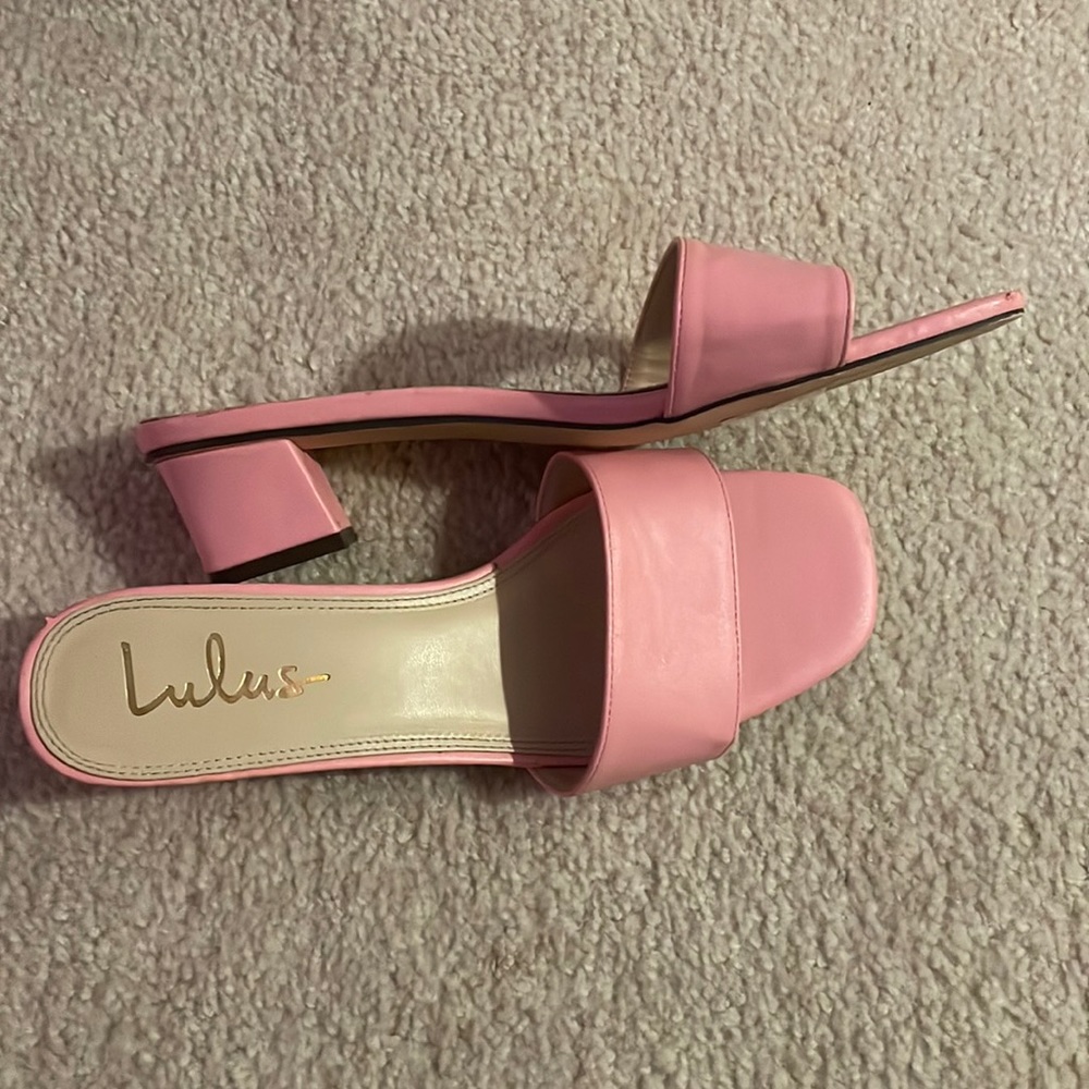 pink small heels